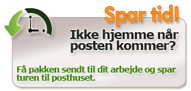 Knap send post til arbejde