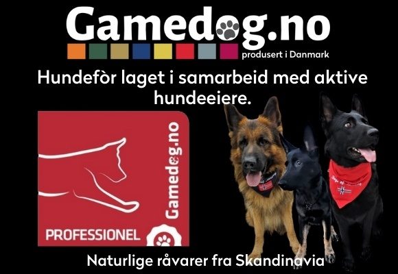 Gamedog - Det er fri frakt ved ordre over kr 500,-.